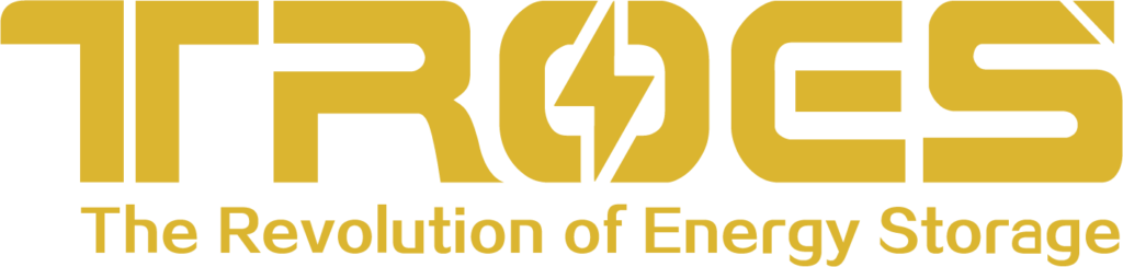 The logo for TROES Corp, with TROES in big block font